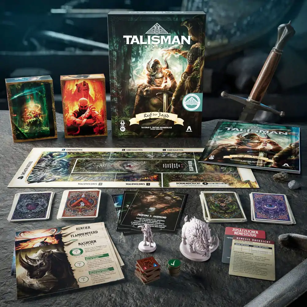 Talisman: Nemesis Board Game Expansion Ruf der Jagd *Versiunea germana* poza produsului