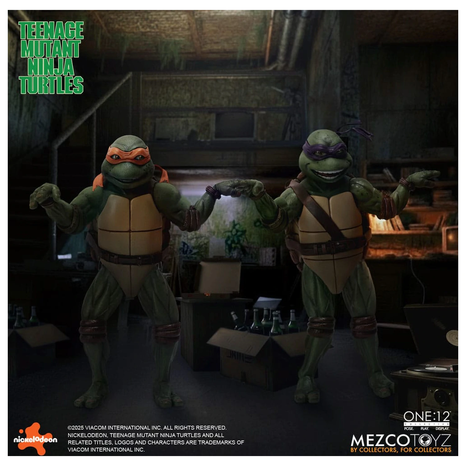 Teenage Mutant Ninja Turtles set de figurine 1/12 Teenage Mutant Ninja Turtles (1990 Movie) 15 cm poza produsului