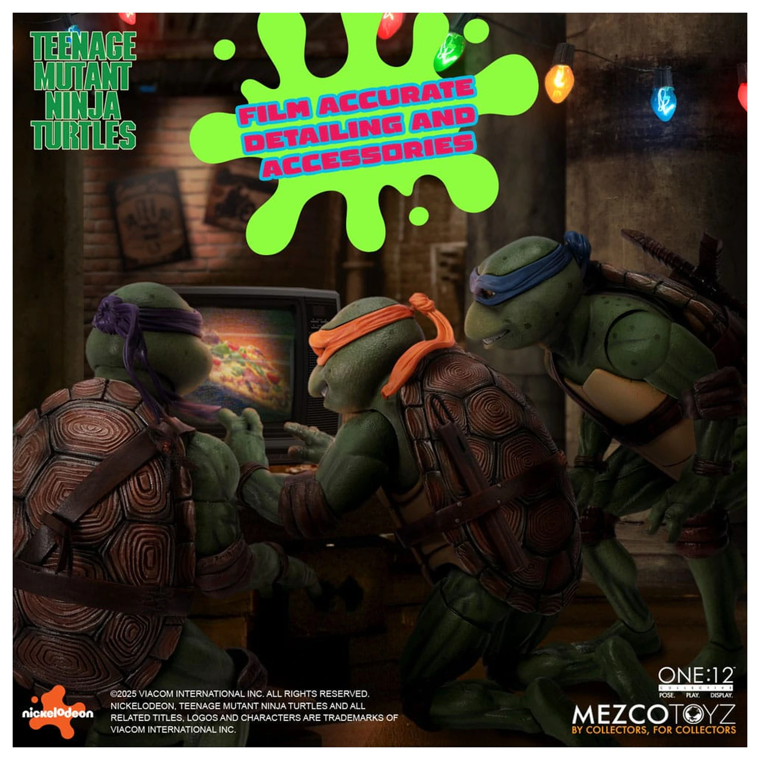 Teenage Mutant Ninja Turtles set de figurine 1/12 Teenage Mutant Ninja Turtles (1990 Movie) 15 cm poza produsului
