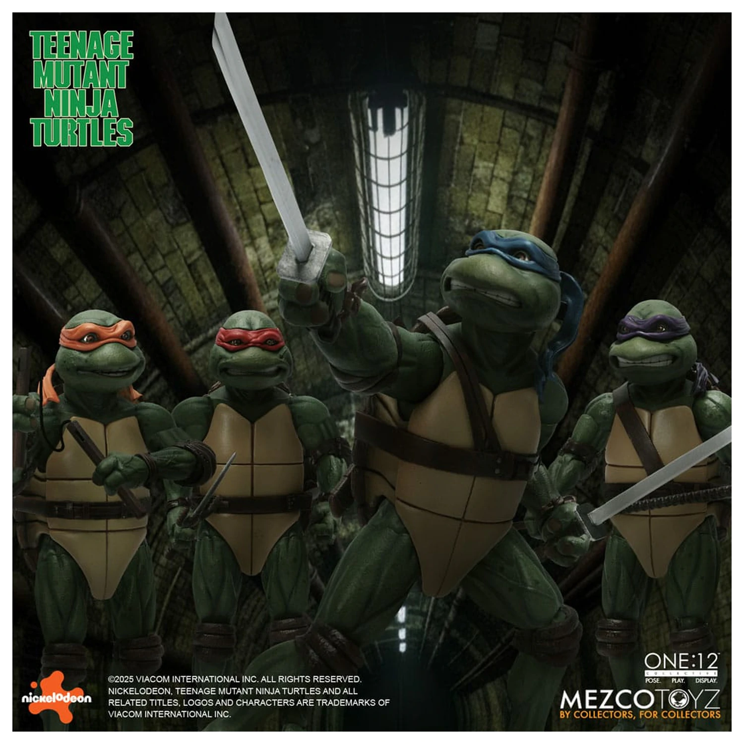 Teenage Mutant Ninja Turtles set de figurine 1/12 Teenage Mutant Ninja Turtles (1990 Movie) 15 cm poza produsului