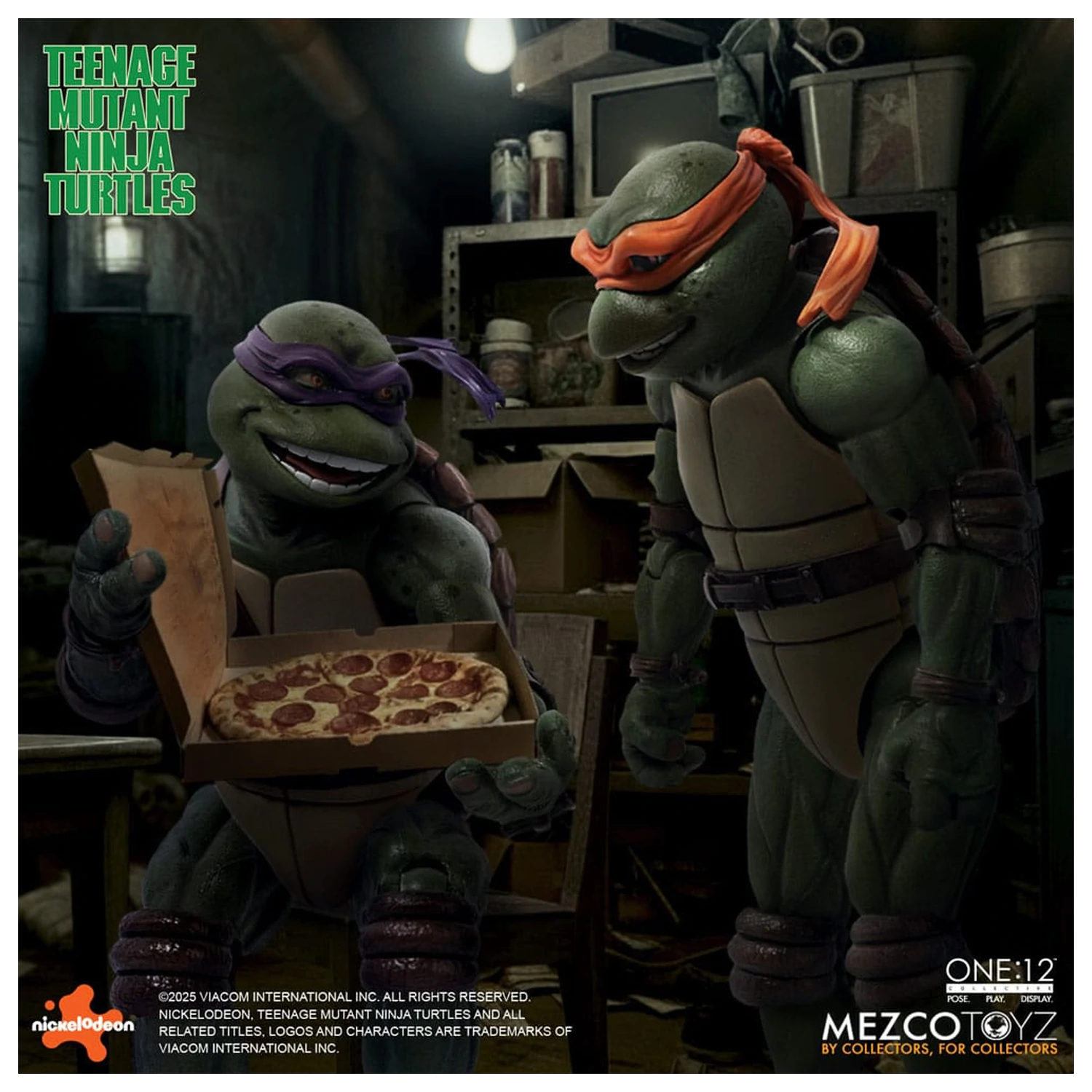 Teenage Mutant Ninja Turtles set de figurine 1/12 Teenage Mutant Ninja Turtles (1990 Movie) 15 cm poza produsului