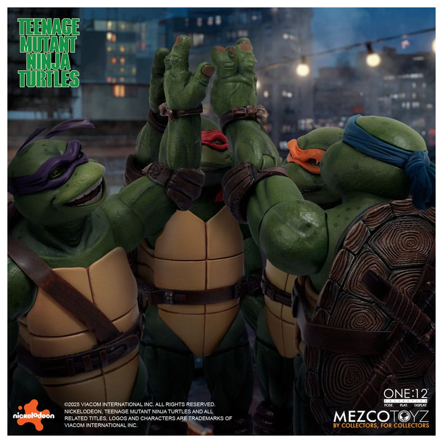 Teenage Mutant Ninja Turtles set de figurine 1/12 Teenage Mutant Ninja Turtles (1990 Movie) 15 cm poza produsului