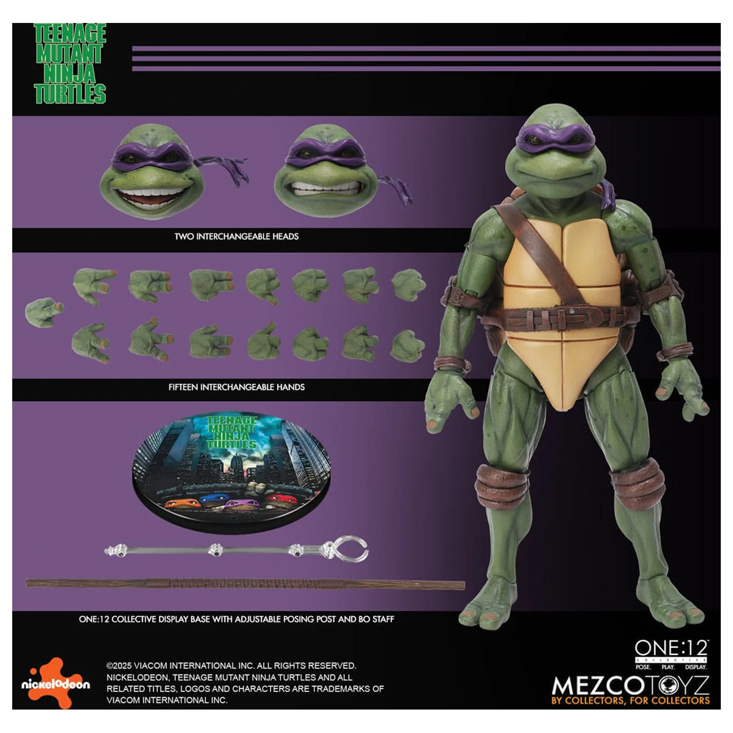Teenage Mutant Ninja Turtles set de figurine 1/12 Teenage Mutant Ninja Turtles (1990 Movie) 15 cm poza produsului