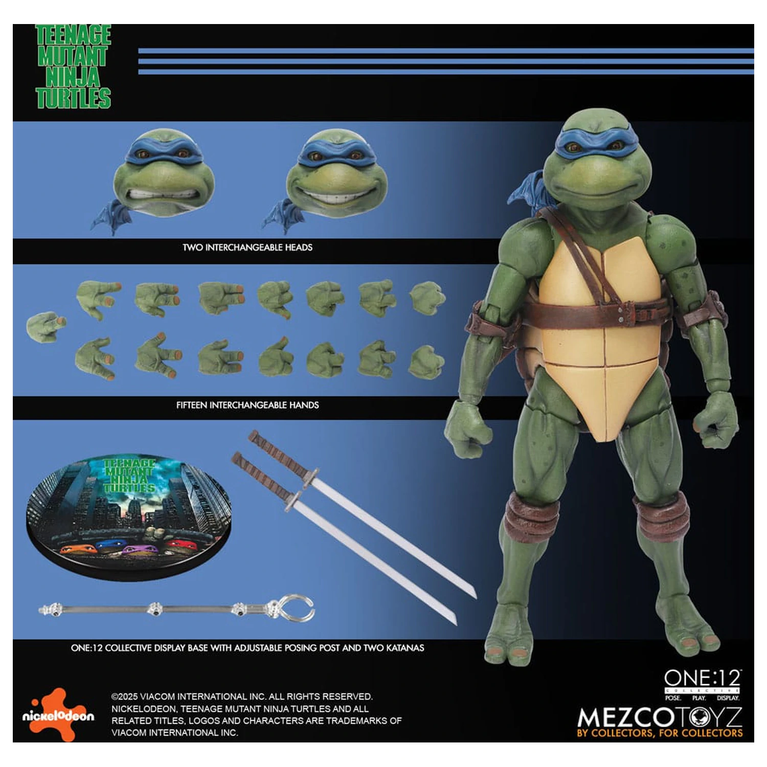 Teenage Mutant Ninja Turtles set de figurine 1/12 Teenage Mutant Ninja Turtles (1990 Movie) 15 cm poza produsului