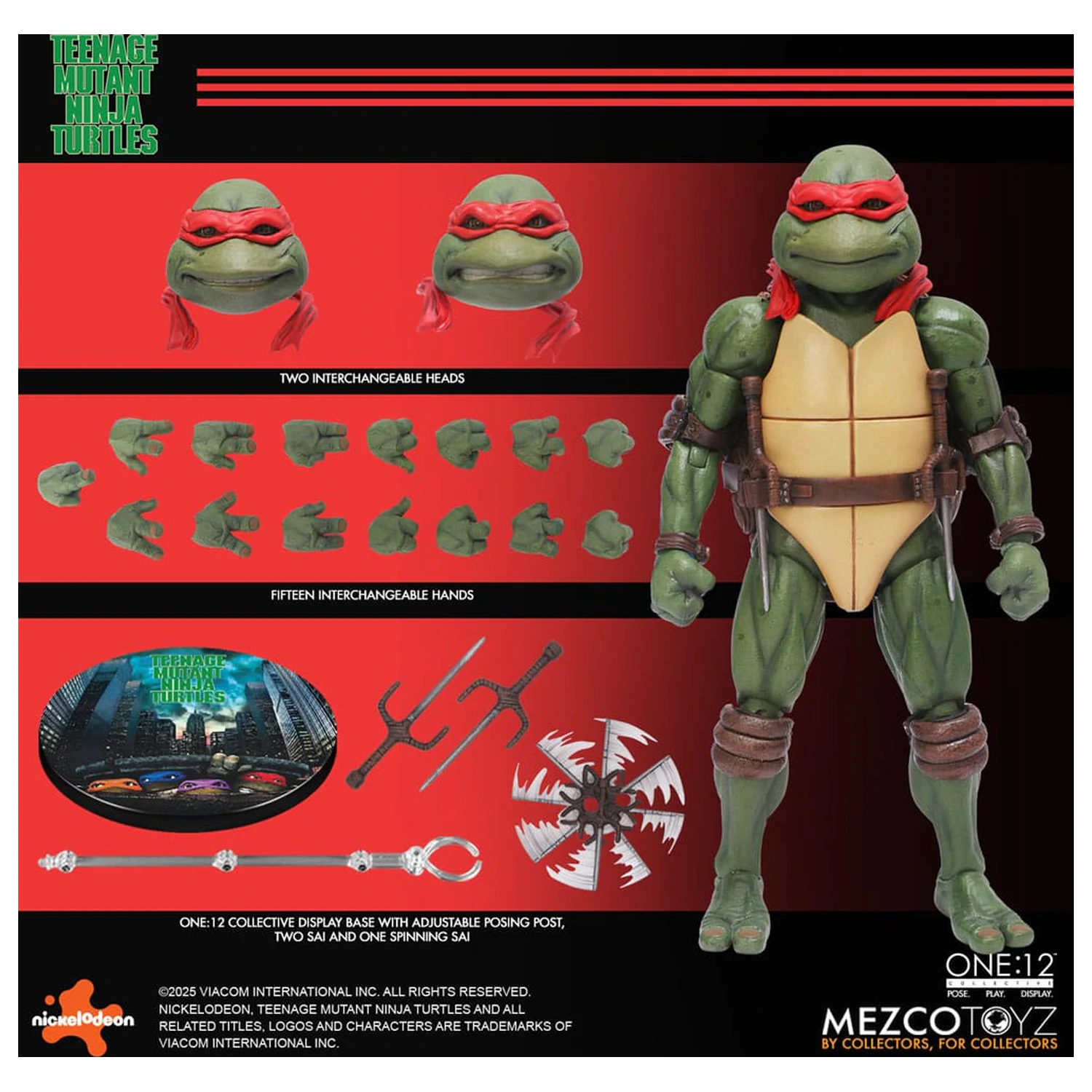Teenage Mutant Ninja Turtles set de figurine 1/12 Teenage Mutant Ninja Turtles (1990 Movie) 15 cm poza produsului