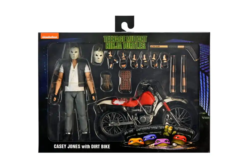 Teenage Mutant Ninja Turtles (1990 Movie) Action Figure Deluxe Movie Realization Casey Jones 18 cm Figurina de acțiune poza produsului