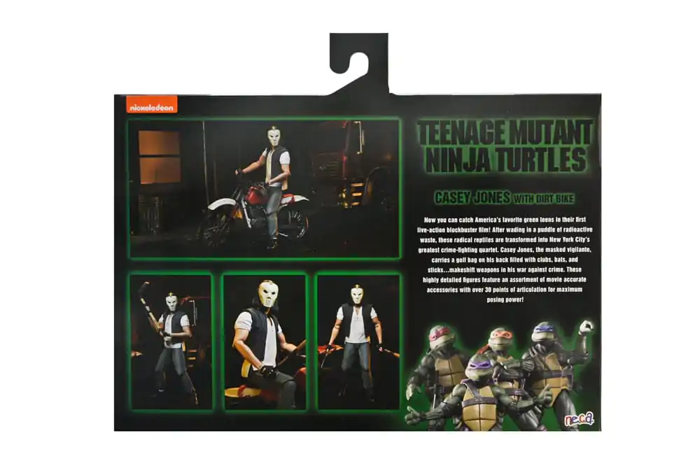 Teenage Mutant Ninja Turtles (1990 Movie) Action Figure Deluxe Movie Realization Casey Jones 18 cm Figurina de acțiune poza produsului