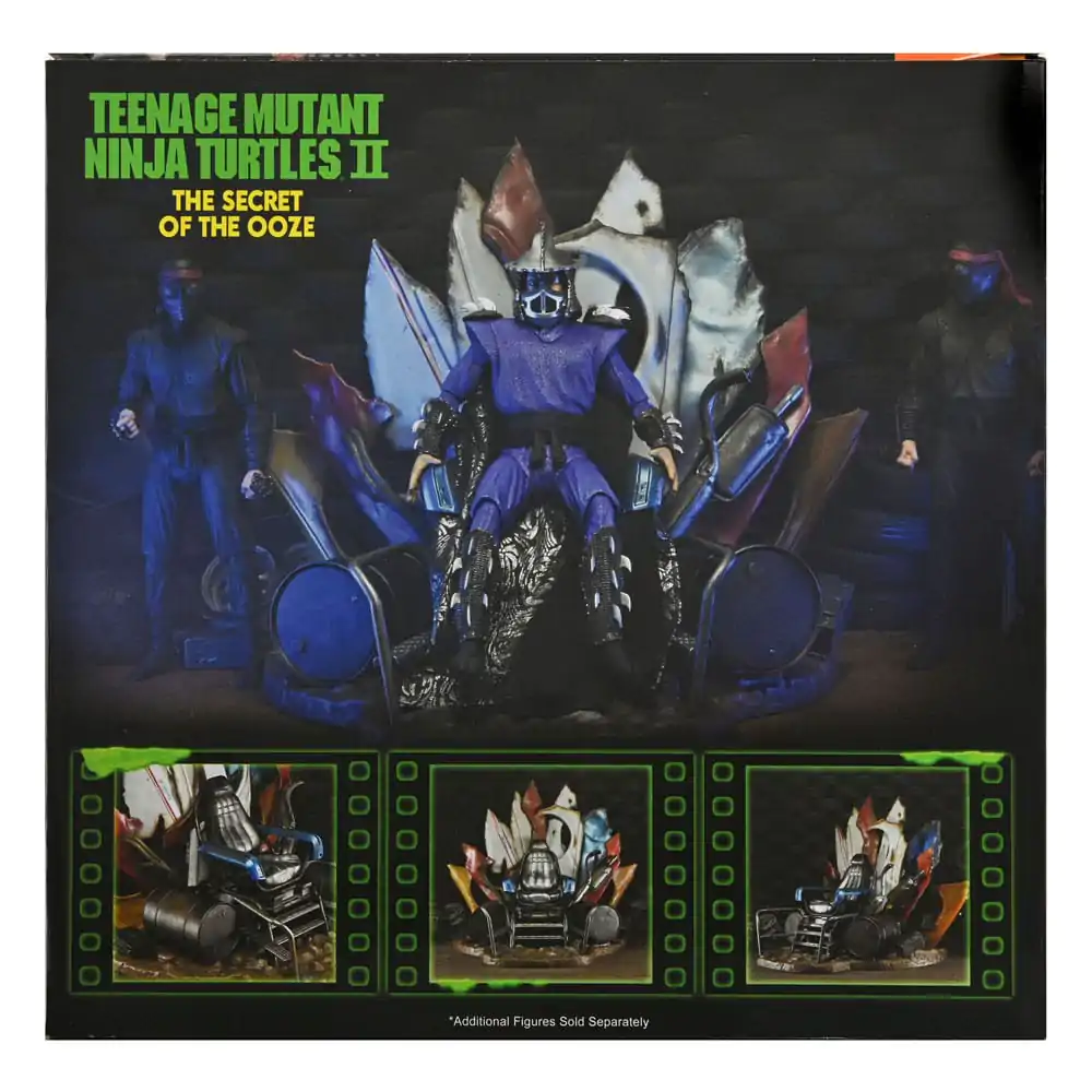 Teenage Mutant Ninja Turtles 2: Secret of the Ooze Diorama Tronul lui Shredder 27 cm poza produsului