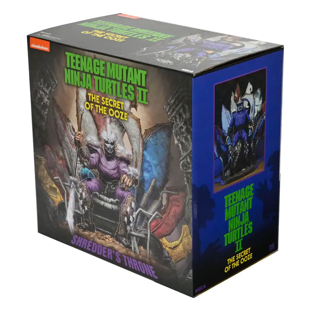 Teenage Mutant Ninja Turtles 2: Secret of the Ooze Diorama Tronul lui Shredder 27 cm poza produsului