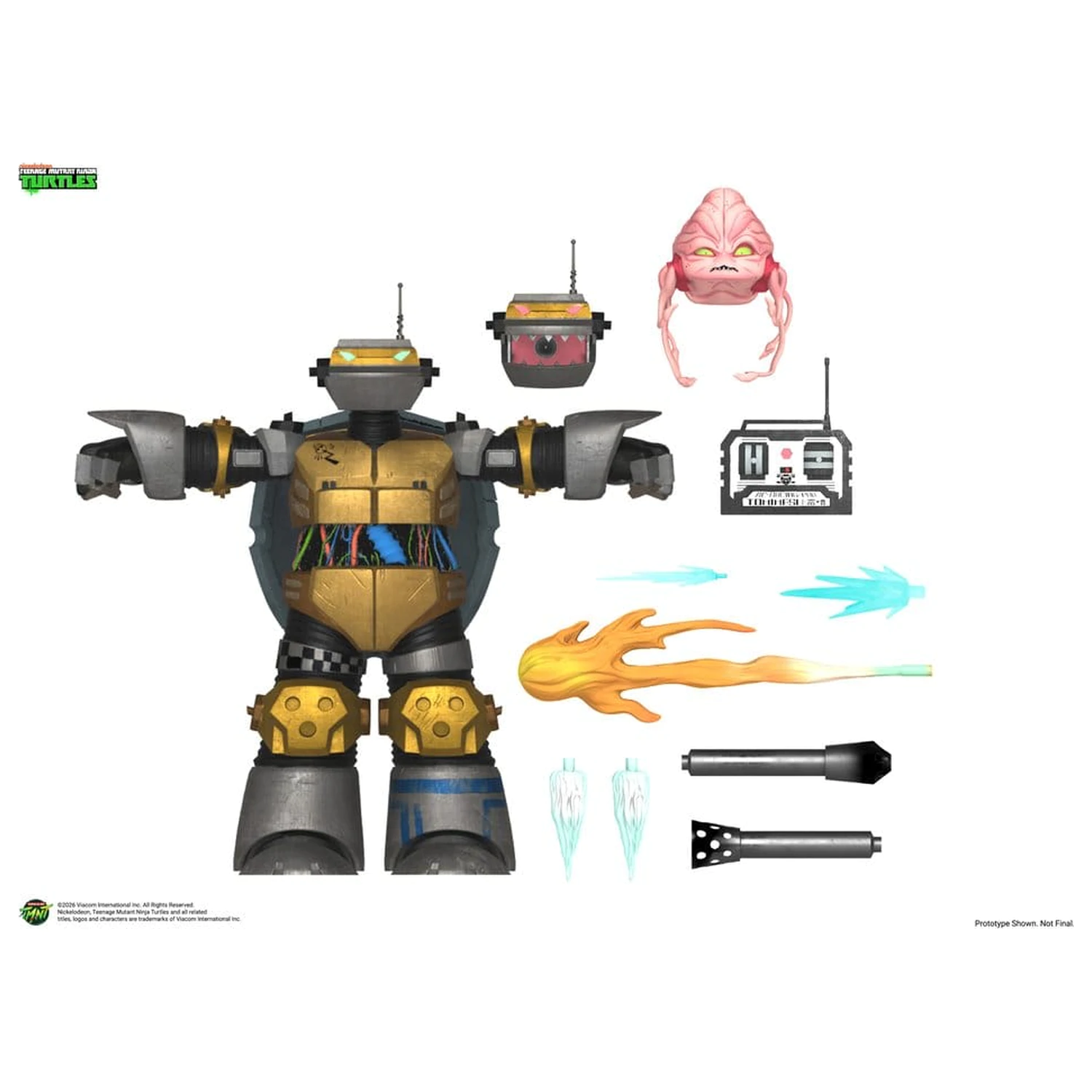 Teenage Mutant Ninja Turtles (2012) figurina de actiune Ultimate Metalhead 18 cm poza produsului