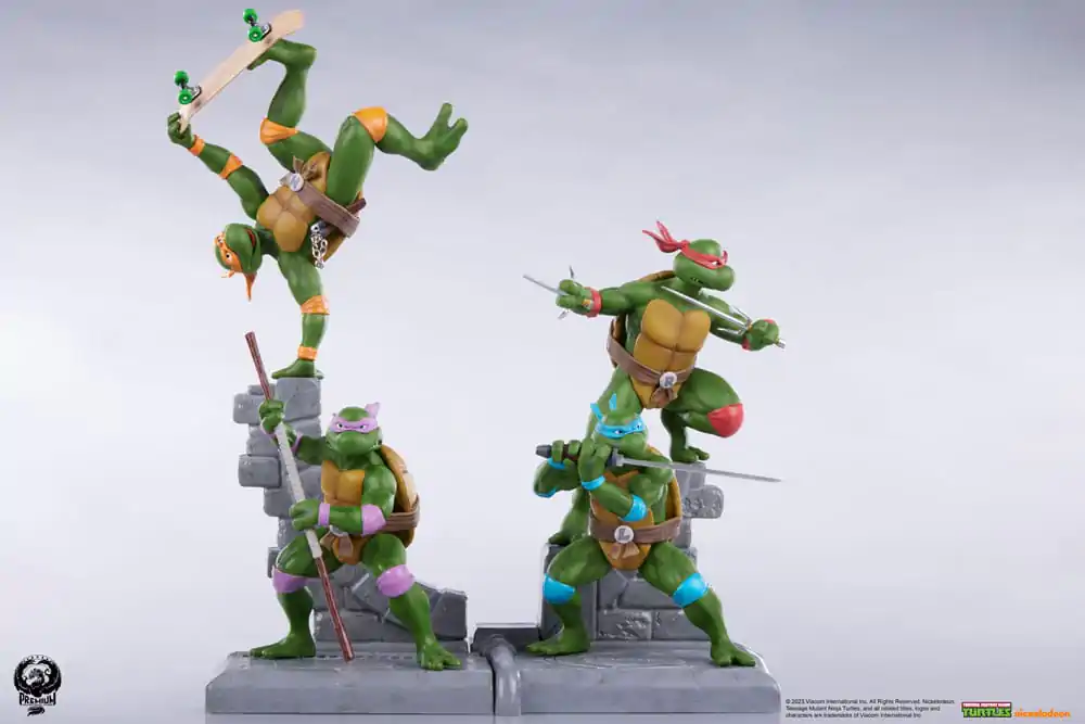 Teenage Mutant Ninja Turtles PVC Statuie pachet de 4 bucati poza produsului