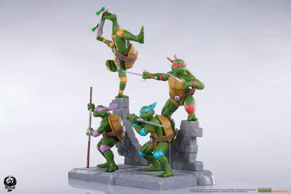 Teenage Mutant Ninja Turtles PVC Statuie pachet de 4 bucati poza produsului