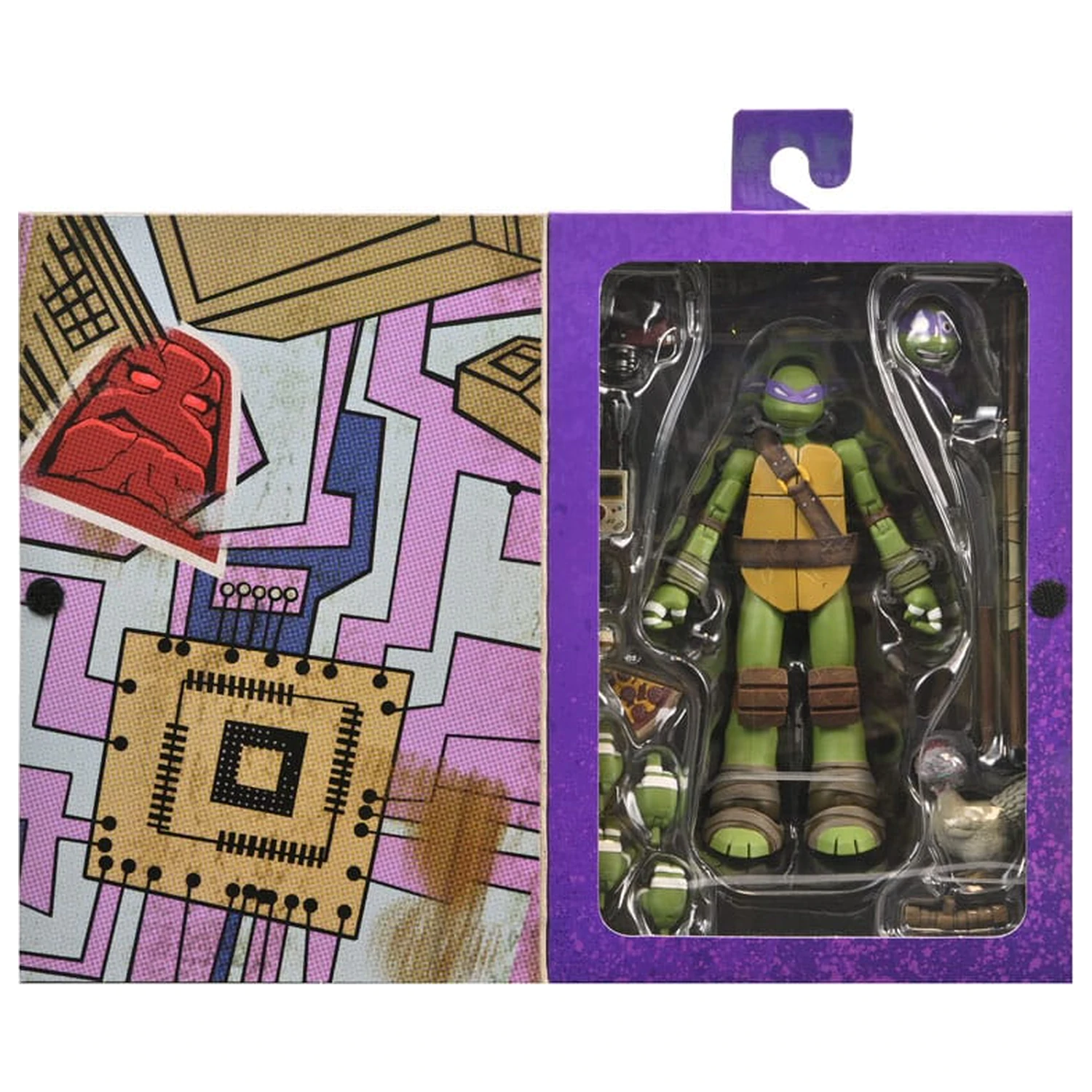 Teenage Mutant Ninja Turtles Figurina de actiune Ultimate Donatello 18 cm poza produsului