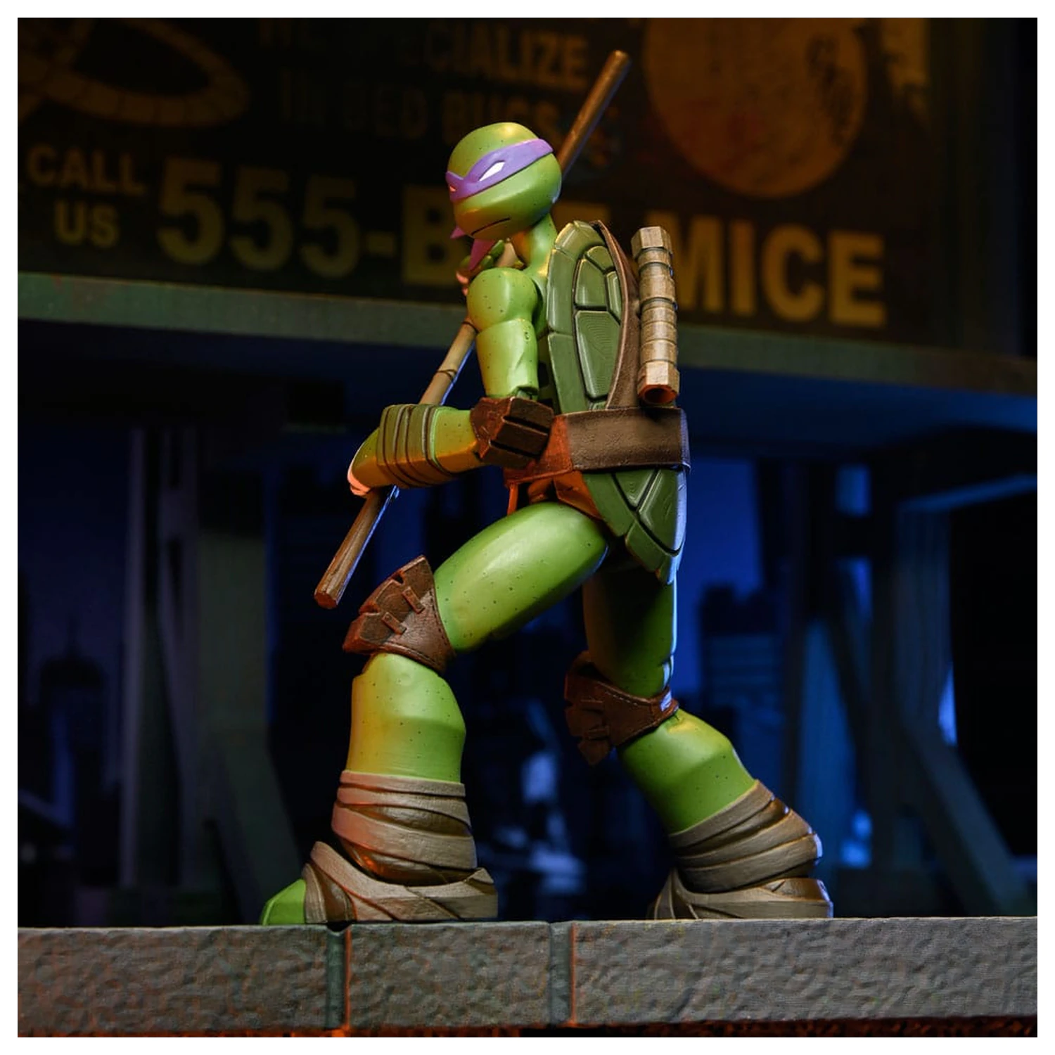 Teenage Mutant Ninja Turtles Figurina de actiune Ultimate Donatello 18 cm poza produsului