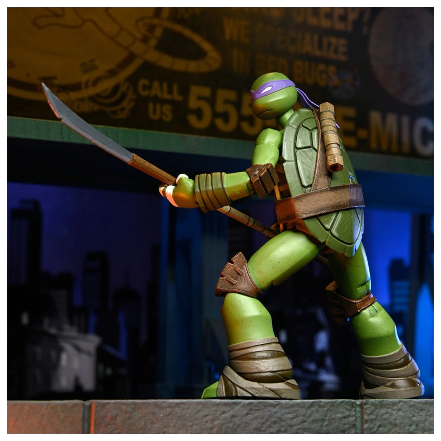 Teenage Mutant Ninja Turtles Figurina de actiune Ultimate Donatello 18 cm poza produsului