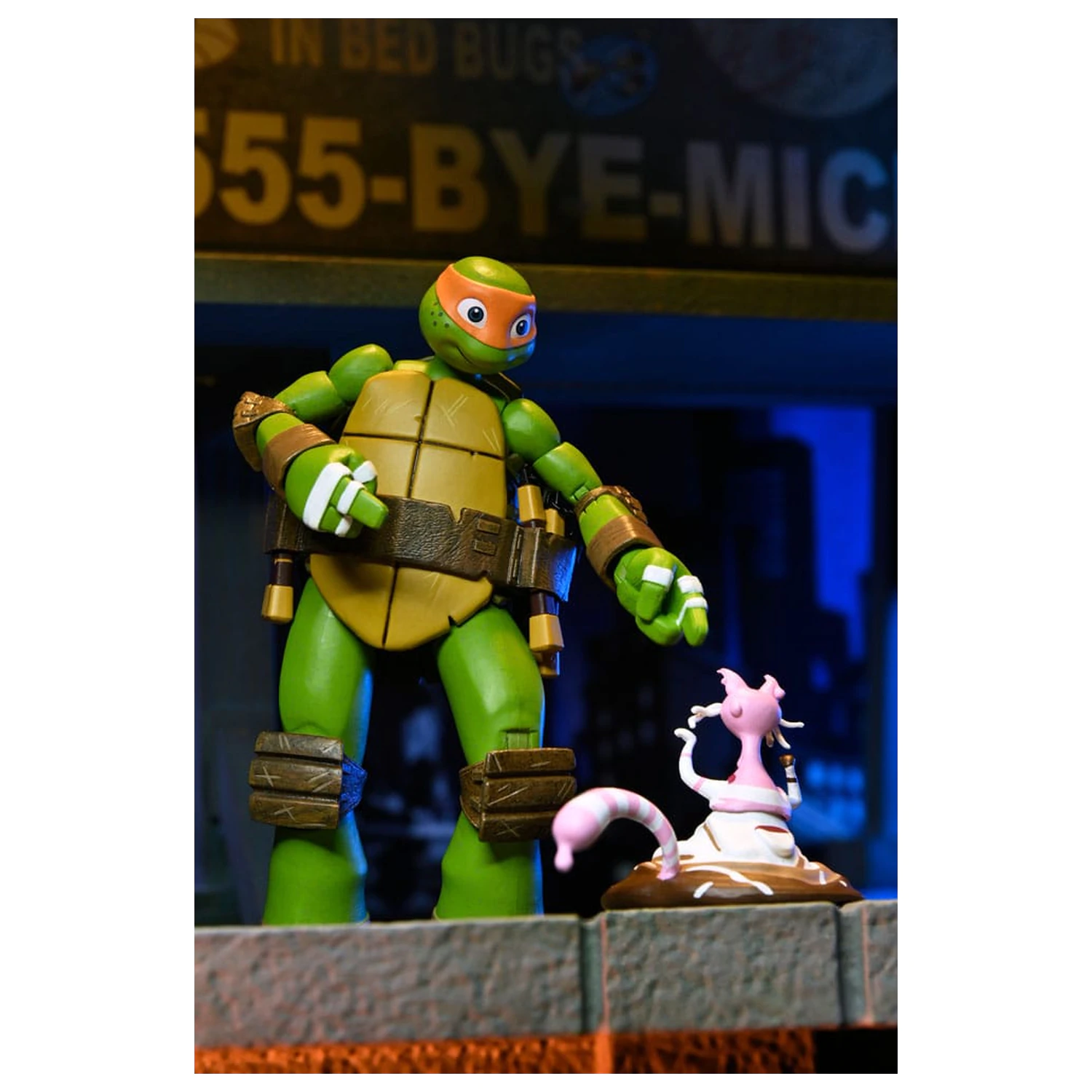 Teenage Mutant Ninja Turtles Figurina de actiune Ultimate Michelangelo 18 cm poza produsului