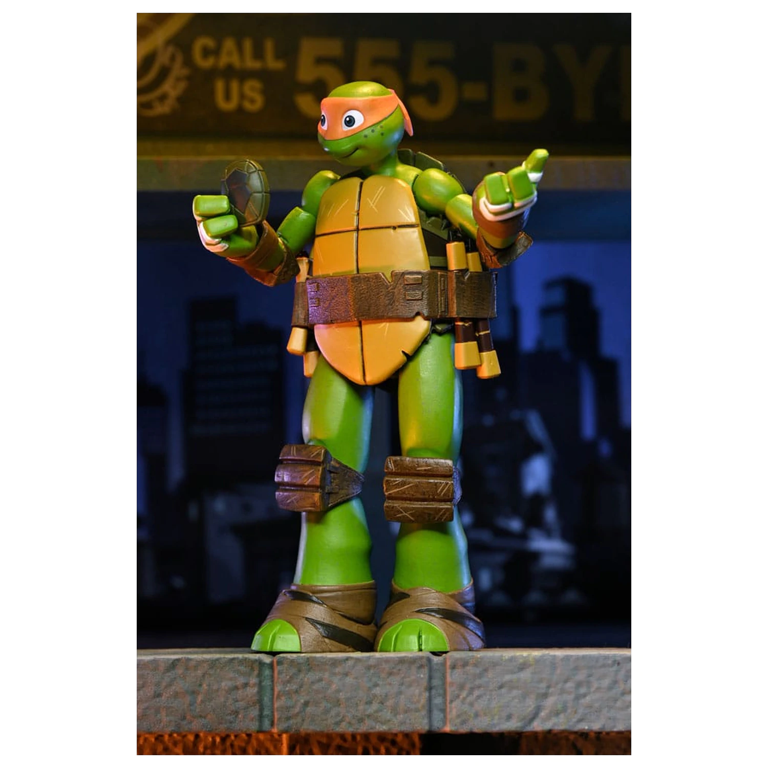 Teenage Mutant Ninja Turtles Figurina de actiune Ultimate Michelangelo 18 cm poza produsului