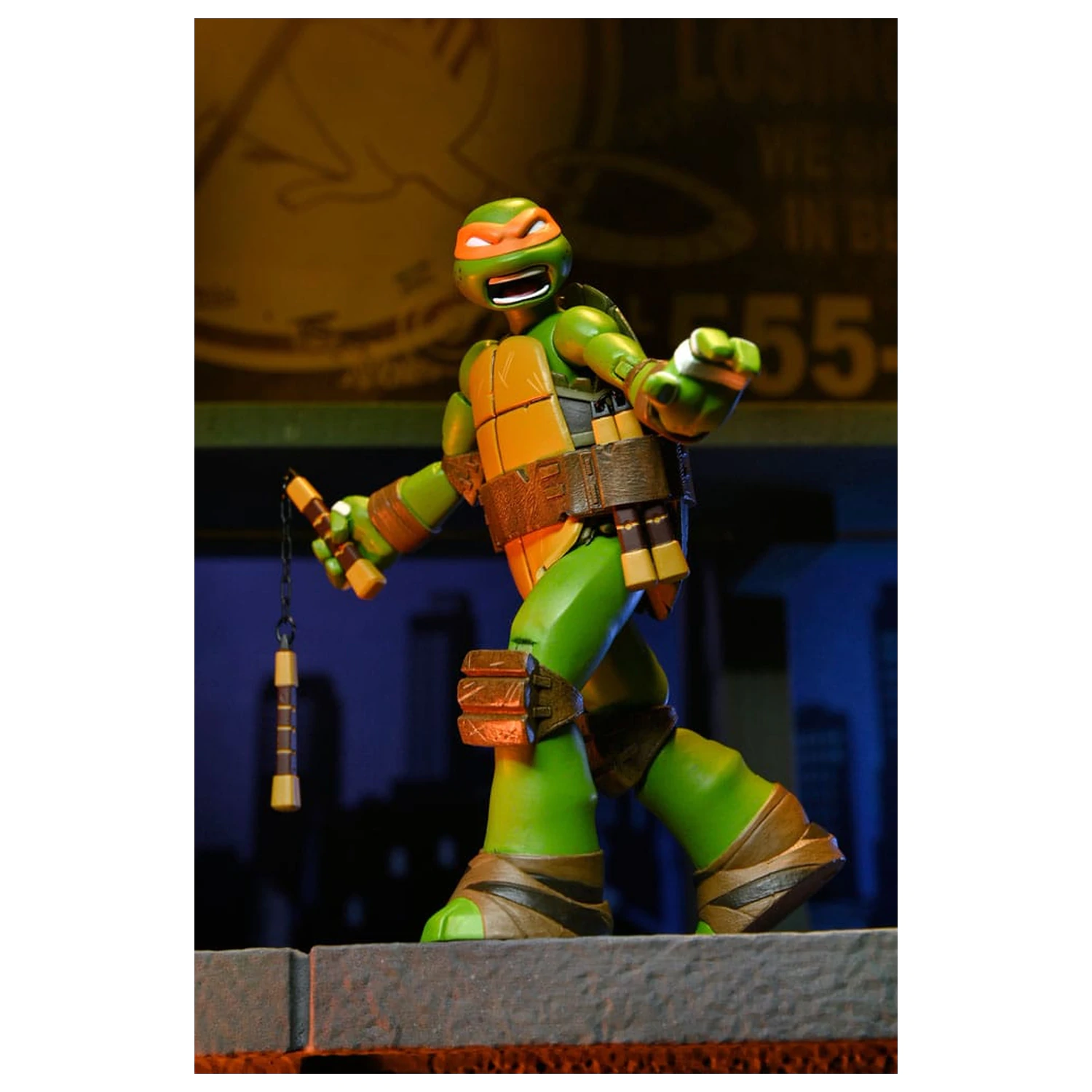 Teenage Mutant Ninja Turtles Figurina de actiune Ultimate Michelangelo 18 cm poza produsului