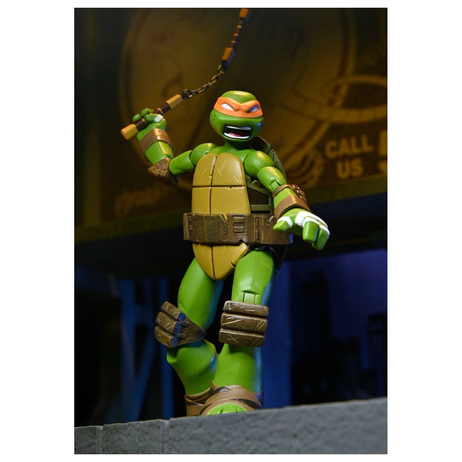 Teenage Mutant Ninja Turtles Figurina de actiune Ultimate Michelangelo 18 cm poza produsului