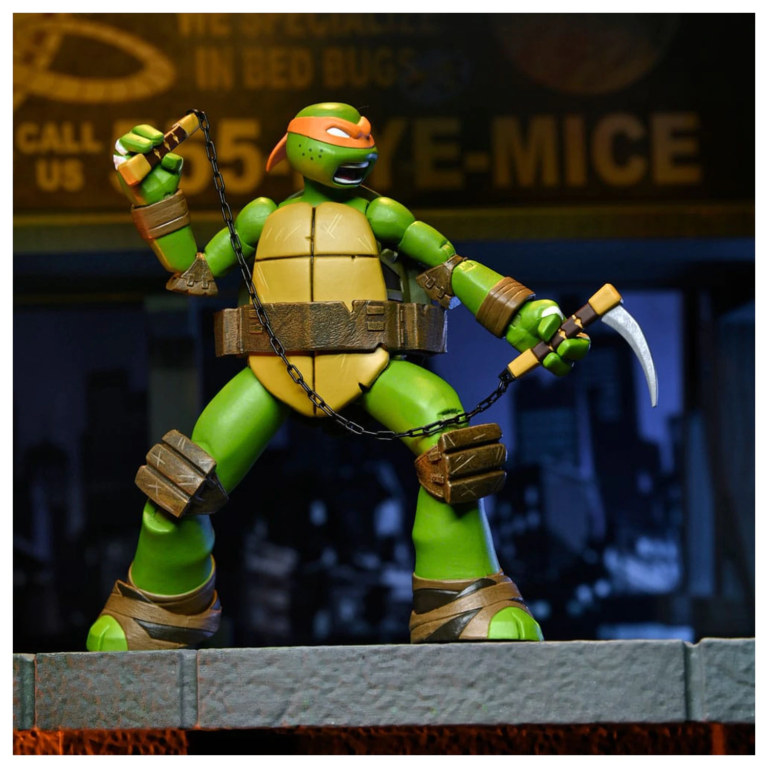 Teenage Mutant Ninja Turtles Figurina de actiune Ultimate Michelangelo 18 cm poza produsului