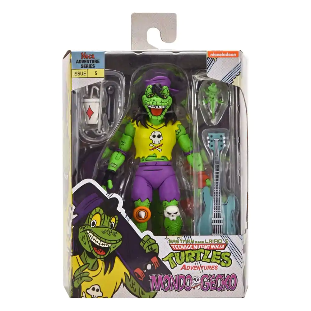 Teenage Mutant Ninja Turtles (Archie Comics) Figurina de acțiune Mondo Gecko 18 cm poza produsului