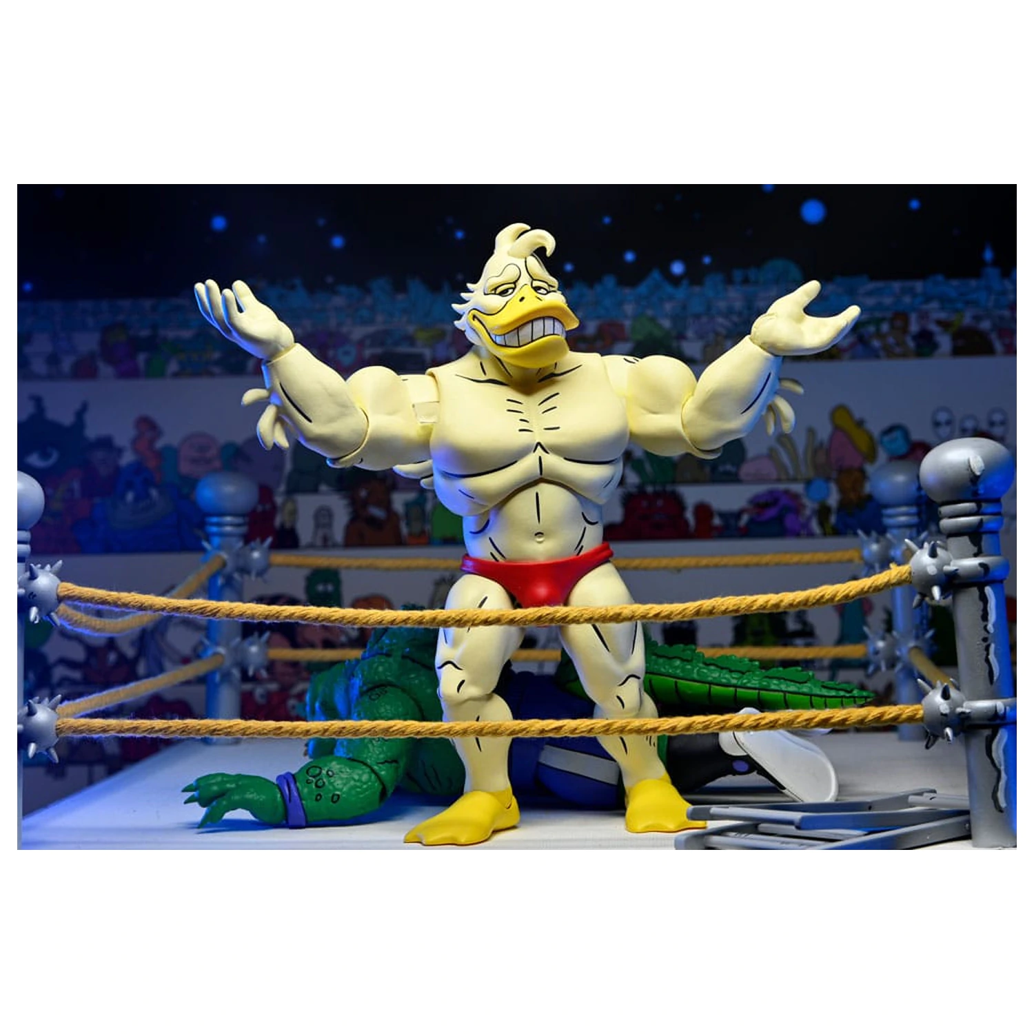 Teenage Mutant Ninja Turtles (Archie Comics) figurina de actiune Stump Wrestling Ace Duck 18 cm poza produsului