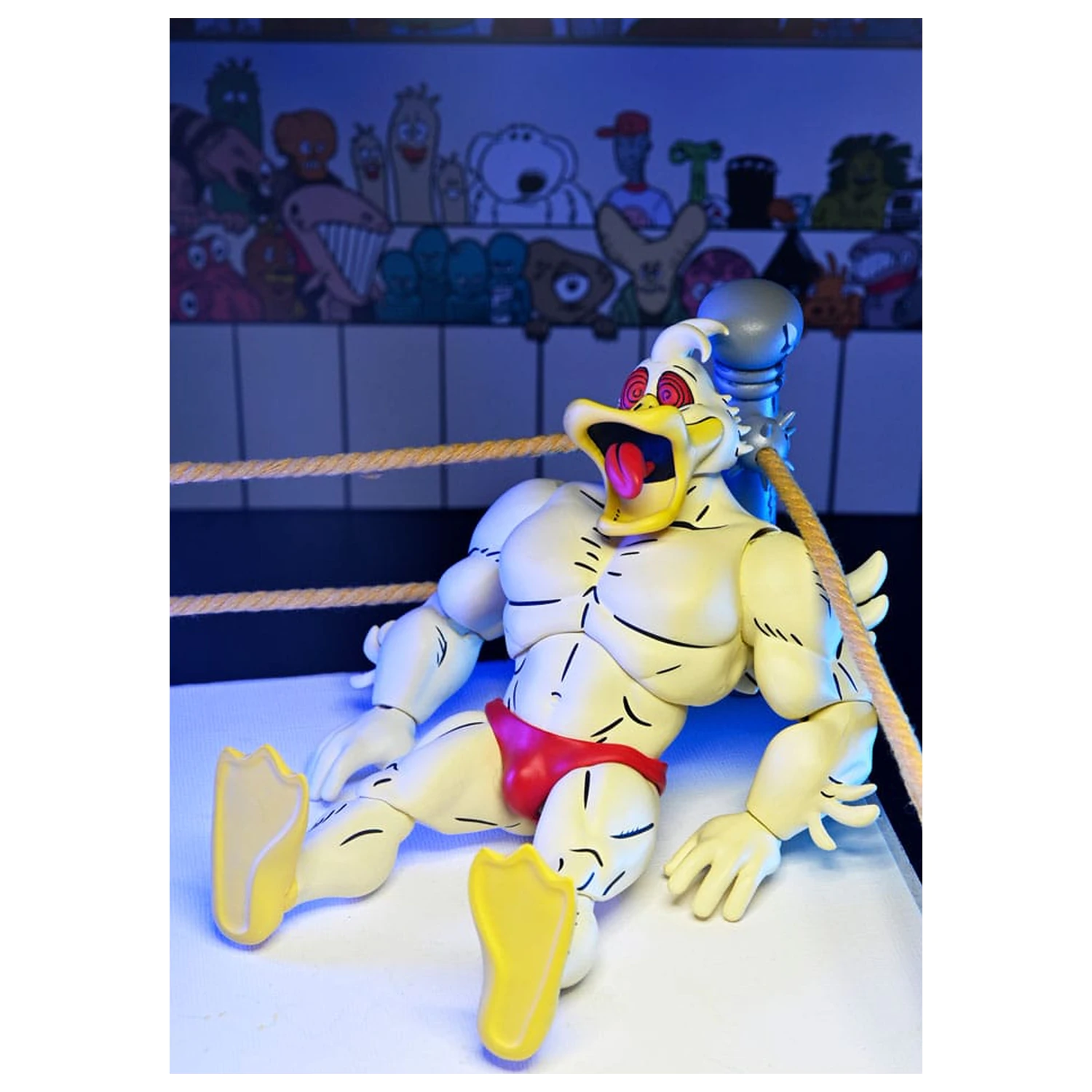Teenage Mutant Ninja Turtles (Archie Comics) figurina de actiune Stump Wrestling Ace Duck 18 cm poza produsului