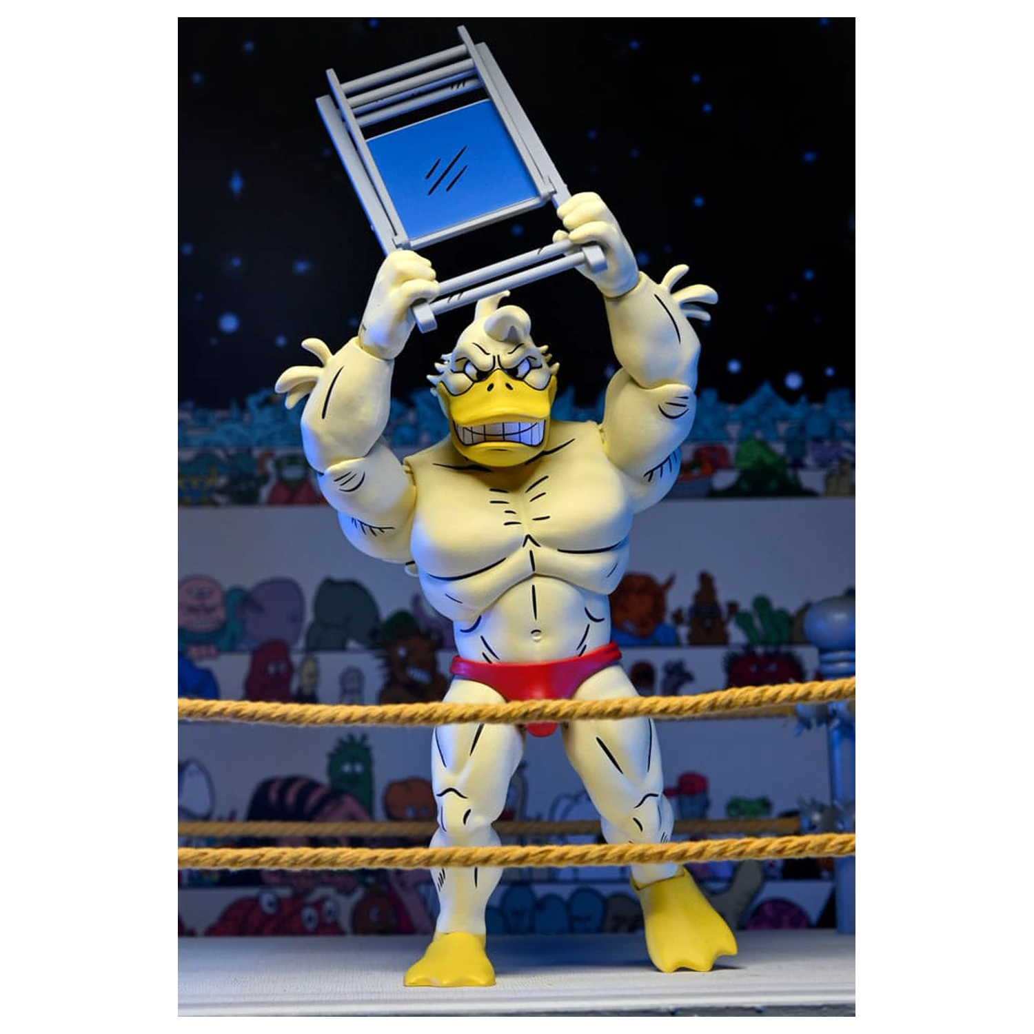 Teenage Mutant Ninja Turtles (Archie Comics) figurina de actiune Stump Wrestling Ace Duck 18 cm poza produsului