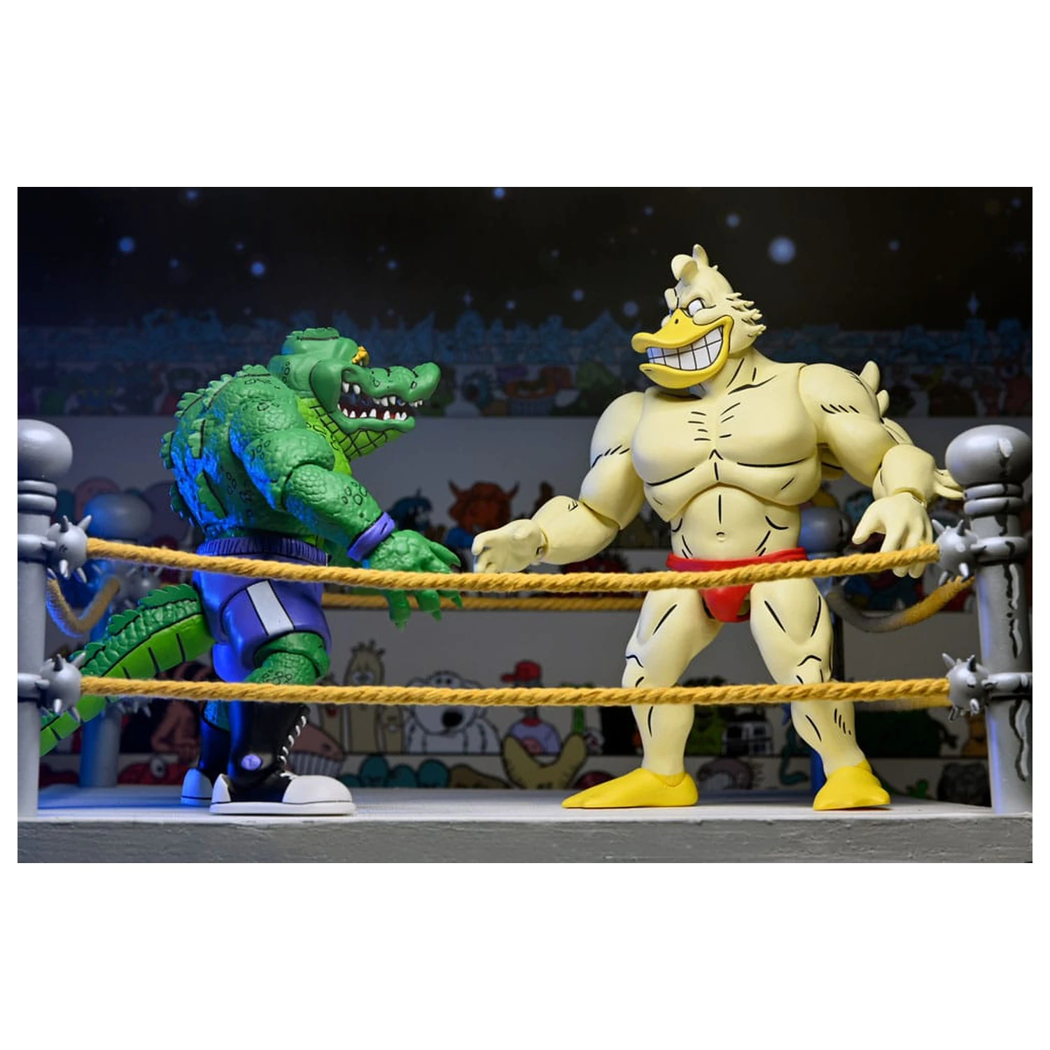 Teenage Mutant Ninja Turtles (Archie Comics) figurina de actiune Stump Wrestling Ace Duck 18 cm poza produsului