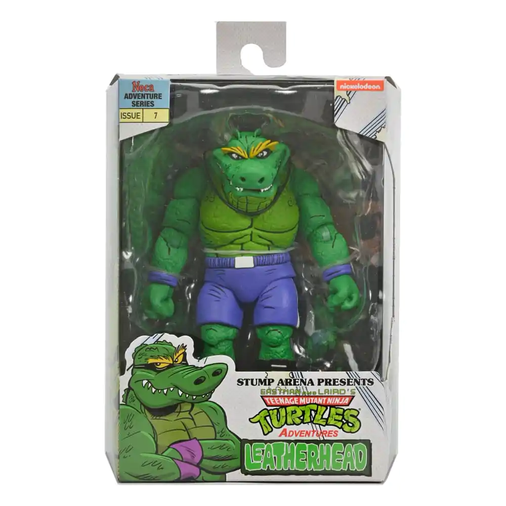 Teenage Mutant Ninja Turtles (Archie Comics) figurină de acțiune Stump Wrestling Leatherhead 18 cm poza produsului