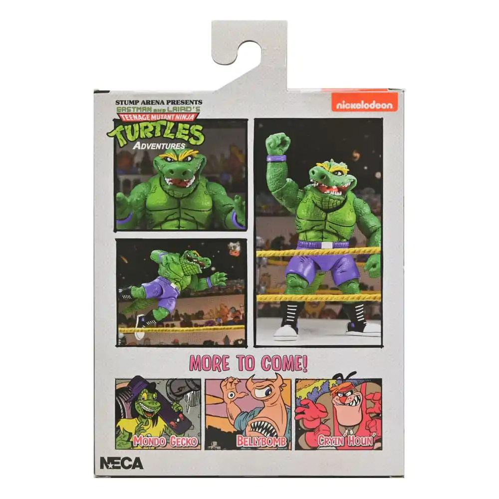 Teenage Mutant Ninja Turtles (Archie Comics) figurină de acțiune Stump Wrestling Leatherhead 18 cm poza produsului