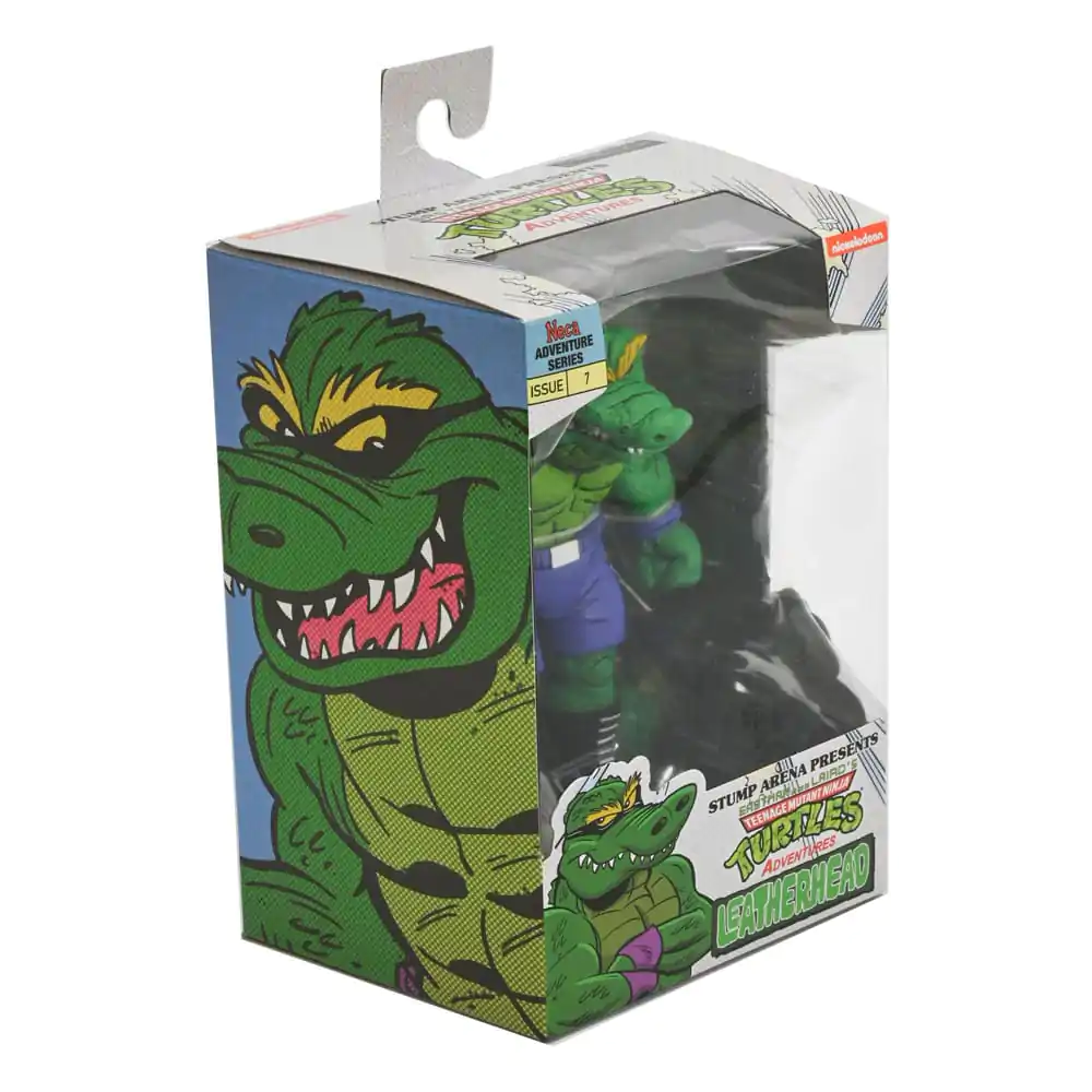 Teenage Mutant Ninja Turtles (Archie Comics) figurină de acțiune Stump Wrestling Leatherhead 18 cm poza produsului