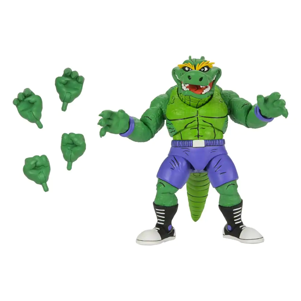 Teenage Mutant Ninja Turtles (Archie Comics) figurină de acțiune Stump Wrestling Leatherhead 18 cm poza produsului