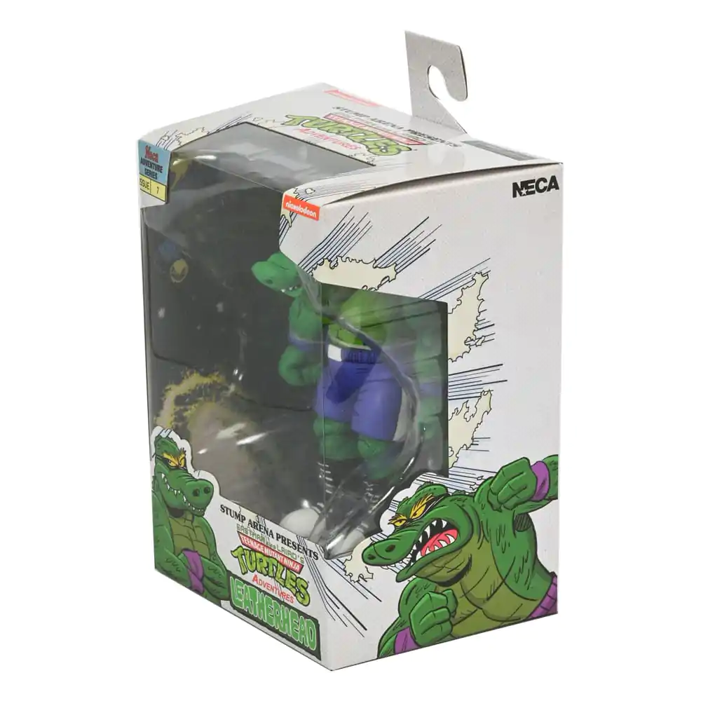 Teenage Mutant Ninja Turtles (Archie Comics) figurină de acțiune Stump Wrestling Leatherhead 18 cm poza produsului