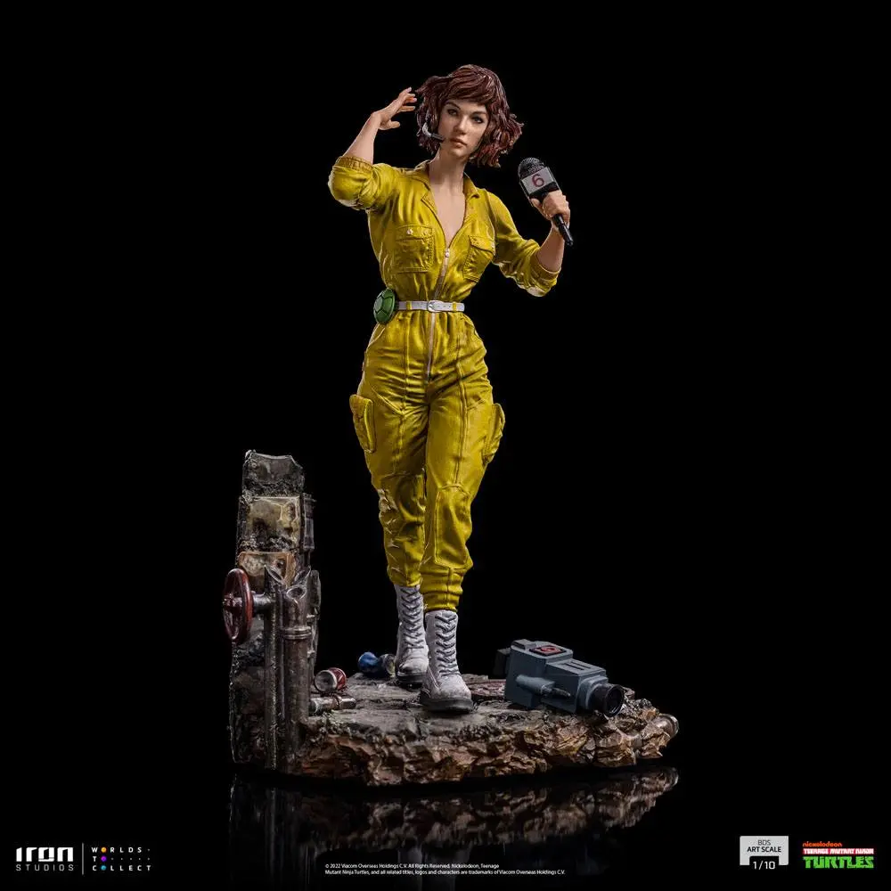 Statuie Art Scale Teenage Mutant Ninja Turtles 1/10 April O'Neal 19 cm poza produsului