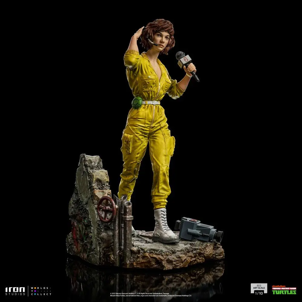 Statuie Art Scale Teenage Mutant Ninja Turtles 1/10 April O'Neal 19 cm poza produsului