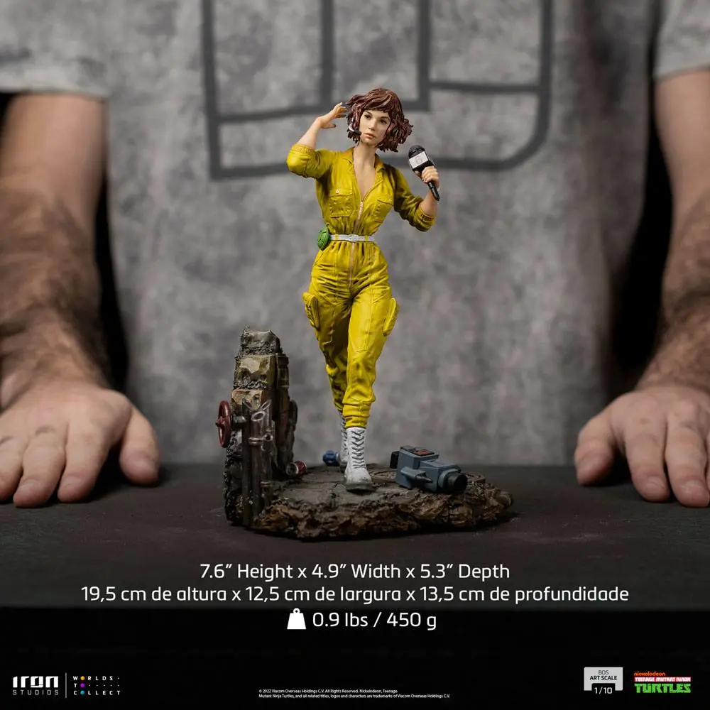 Statuie Art Scale Teenage Mutant Ninja Turtles 1/10 April O'Neal 19 cm poza produsului