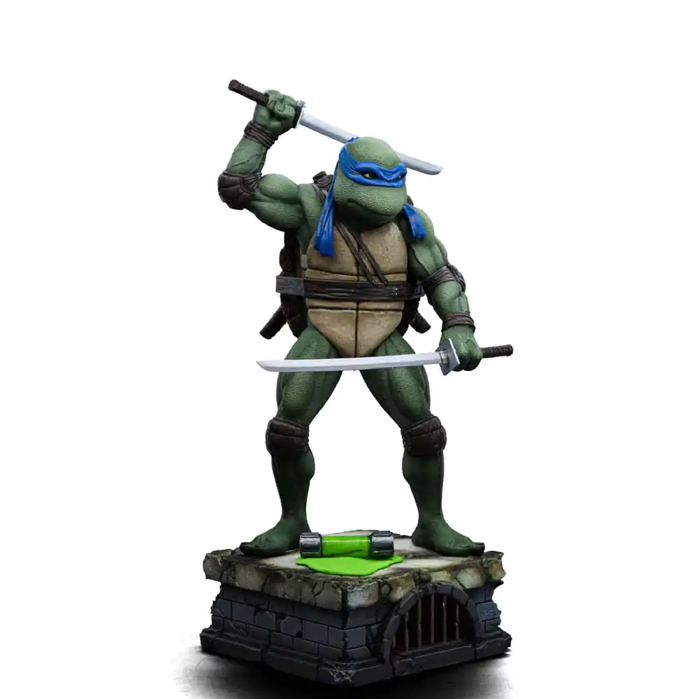 Teenage Mutant Ninja Turtles Statuie Scară Artă 1/10 Leonardo 21 cm poza produsului