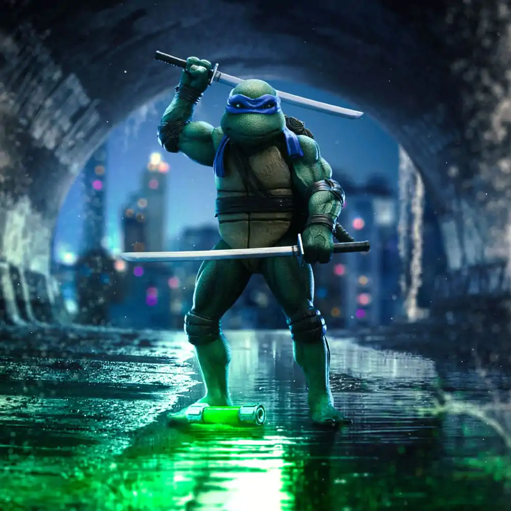 Teenage Mutant Ninja Turtles Statuie Scară Artă 1/10 Leonardo 21 cm poza produsului