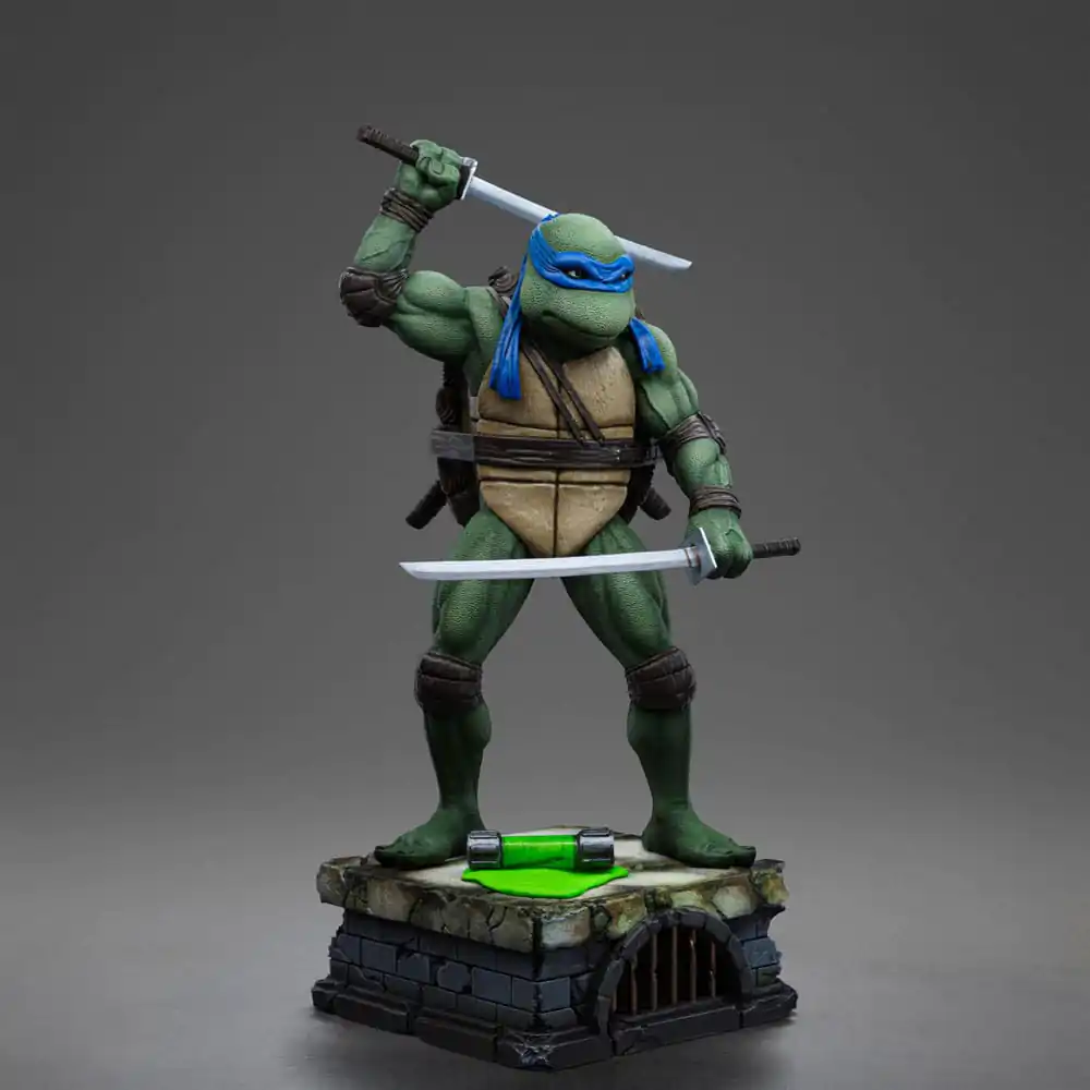 Teenage Mutant Ninja Turtles Statuie Scară Artă 1/10 Leonardo 21 cm poza produsului