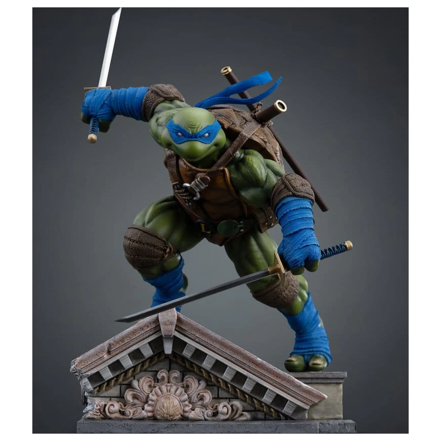 Teenage Mutant Ninja Turtles Statuie Art Scale 1/10 Leonardo Unleashed 22 cm poza produsului