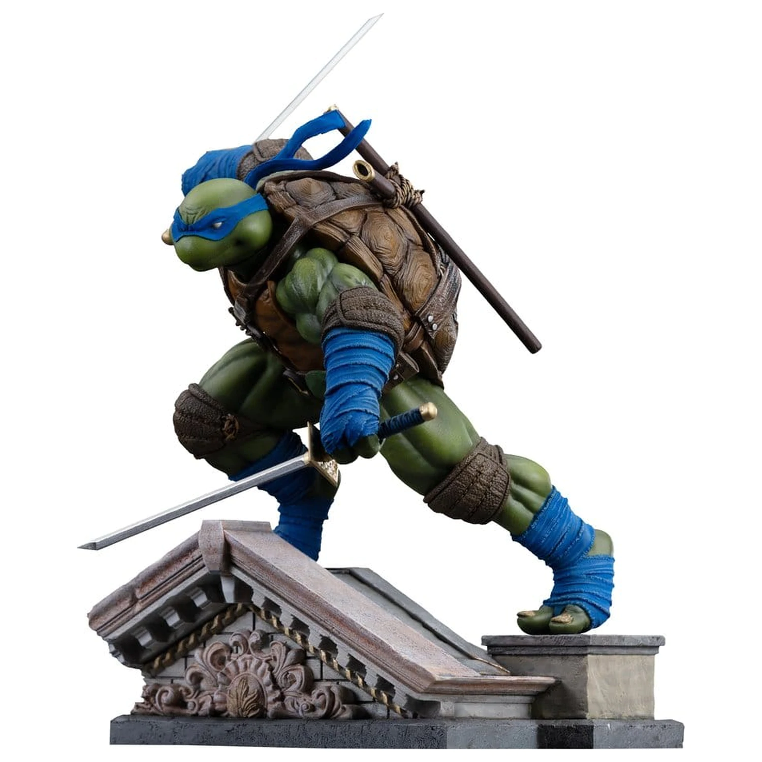 Teenage Mutant Ninja Turtles Statuie Art Scale 1/10 Leonardo Unleashed 22 cm poza produsului