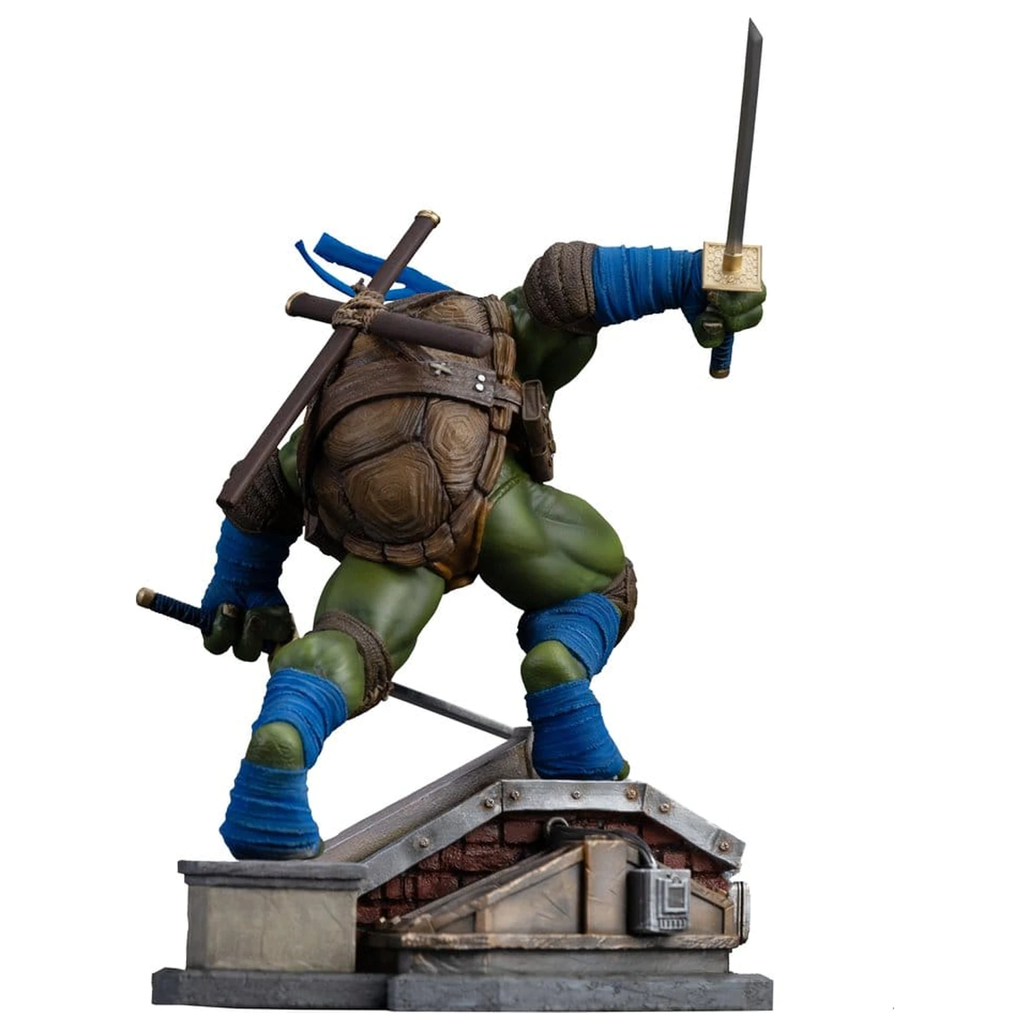 Teenage Mutant Ninja Turtles Statuie Art Scale 1/10 Leonardo Unleashed 22 cm poza produsului