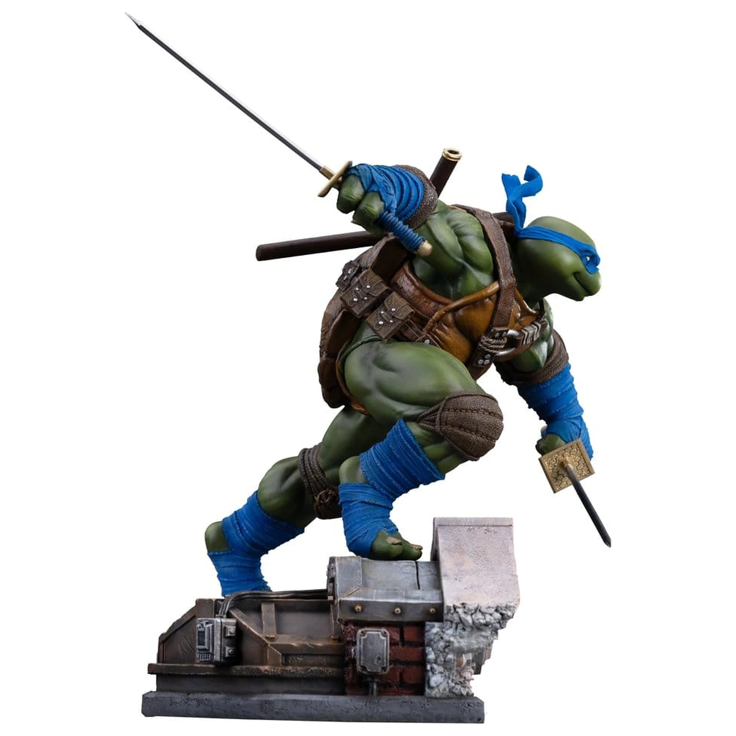 Teenage Mutant Ninja Turtles Statuie Art Scale 1/10 Leonardo Unleashed 22 cm poza produsului