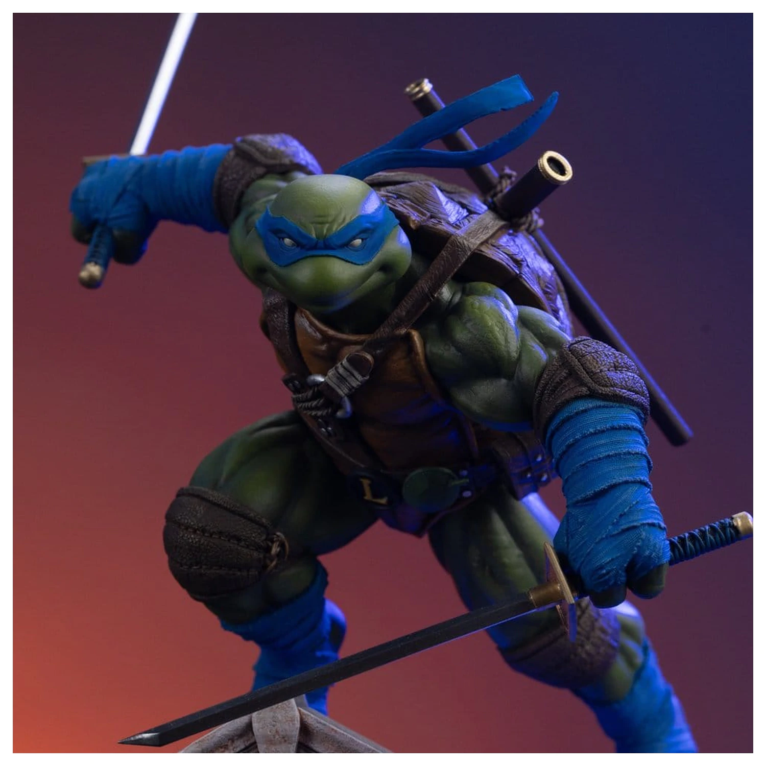 Teenage Mutant Ninja Turtles Statuie Art Scale 1/10 Leonardo Unleashed 22 cm poza produsului