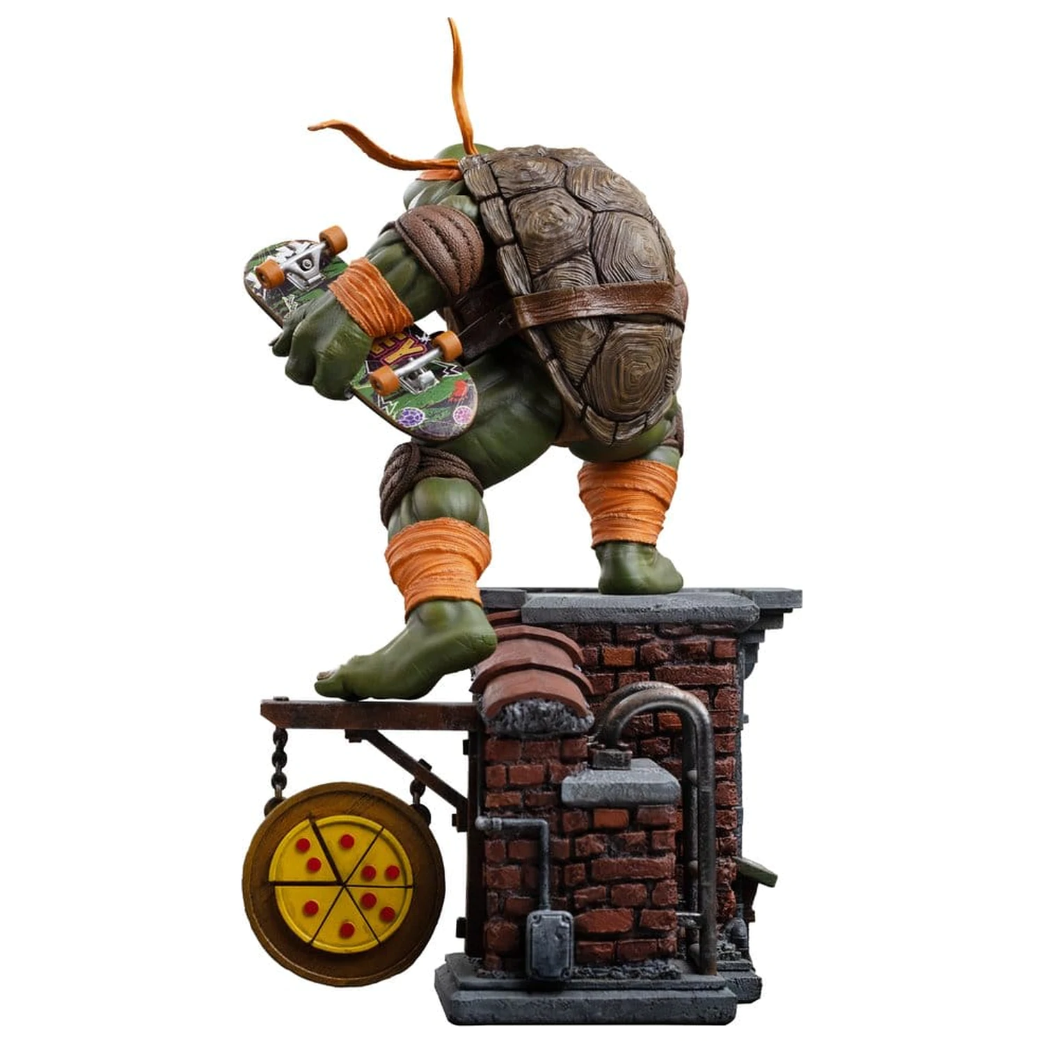 Teenage Mutant Ninja Turtles Art Scale Statuie 1/10 Michelangelo Unleashed 24 cm poza produsului