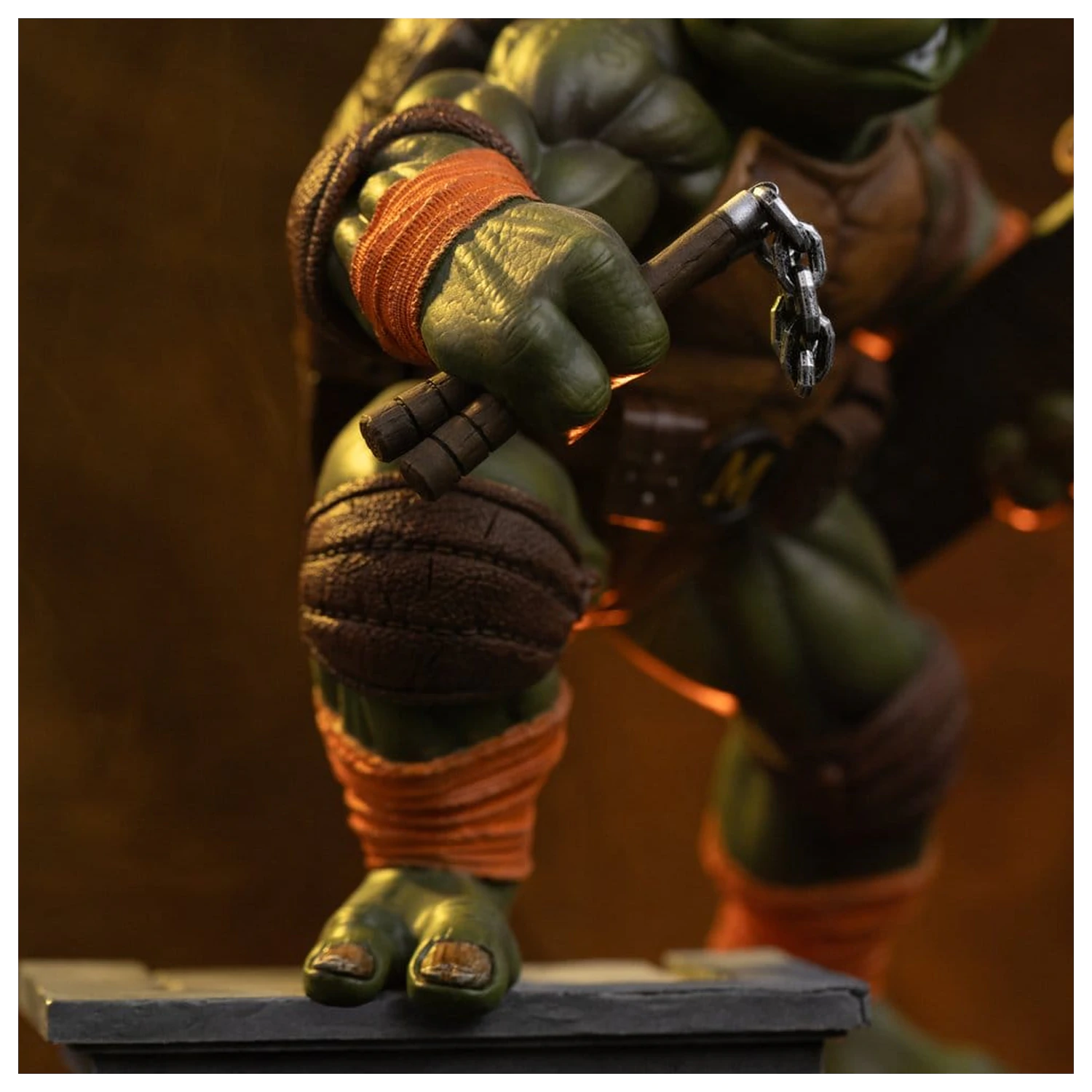 Teenage Mutant Ninja Turtles Art Scale Statuie 1/10 Michelangelo Unleashed 24 cm poza produsului