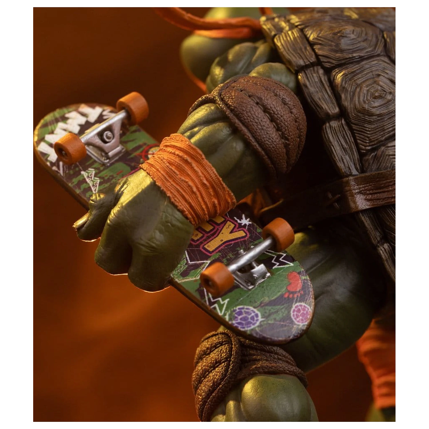 Teenage Mutant Ninja Turtles Art Scale Statuie 1/10 Michelangelo Unleashed 24 cm poza produsului