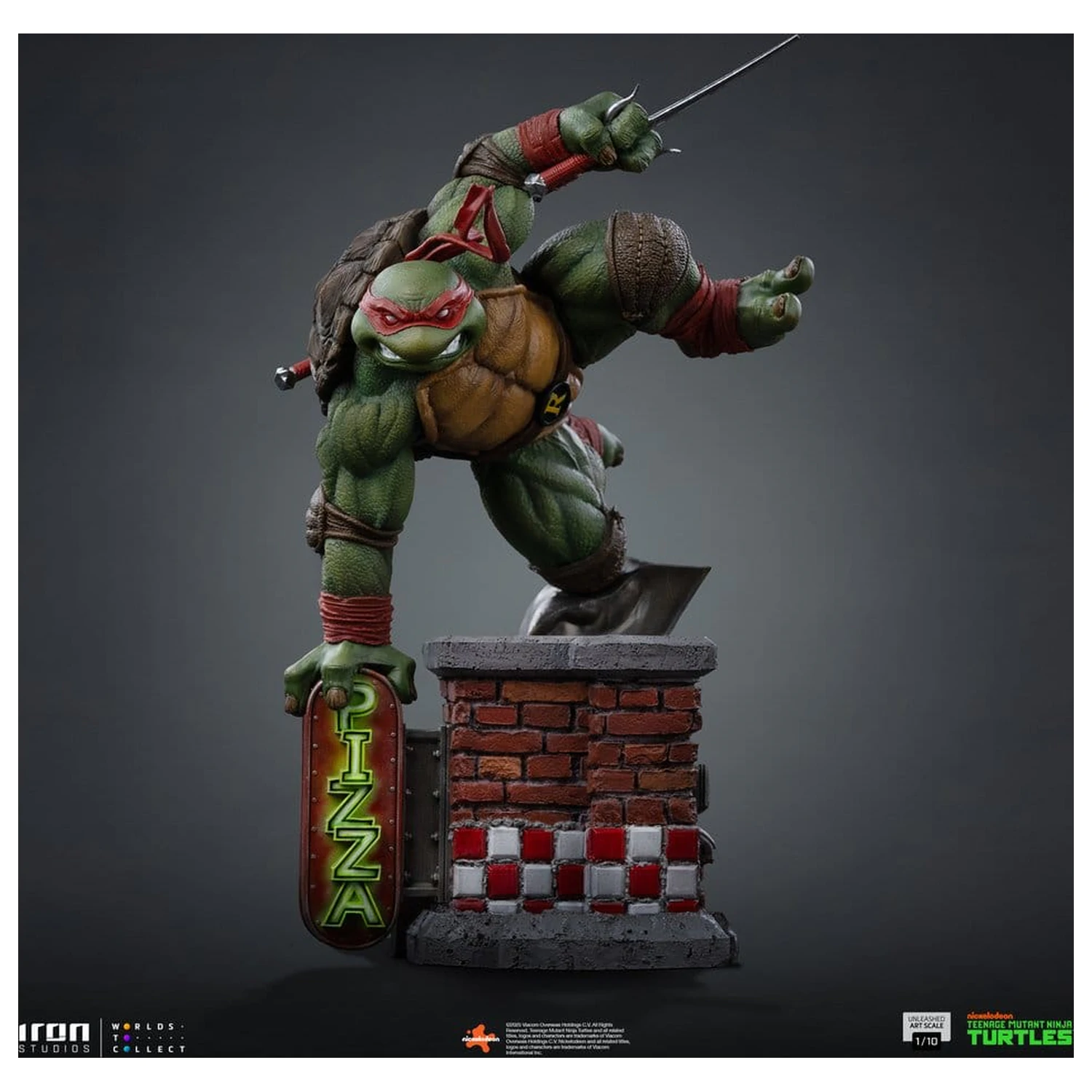 Teenage Mutant Ninja Turtles Statuie Art Scale 1/10 Raphael 24 cm poza produsului