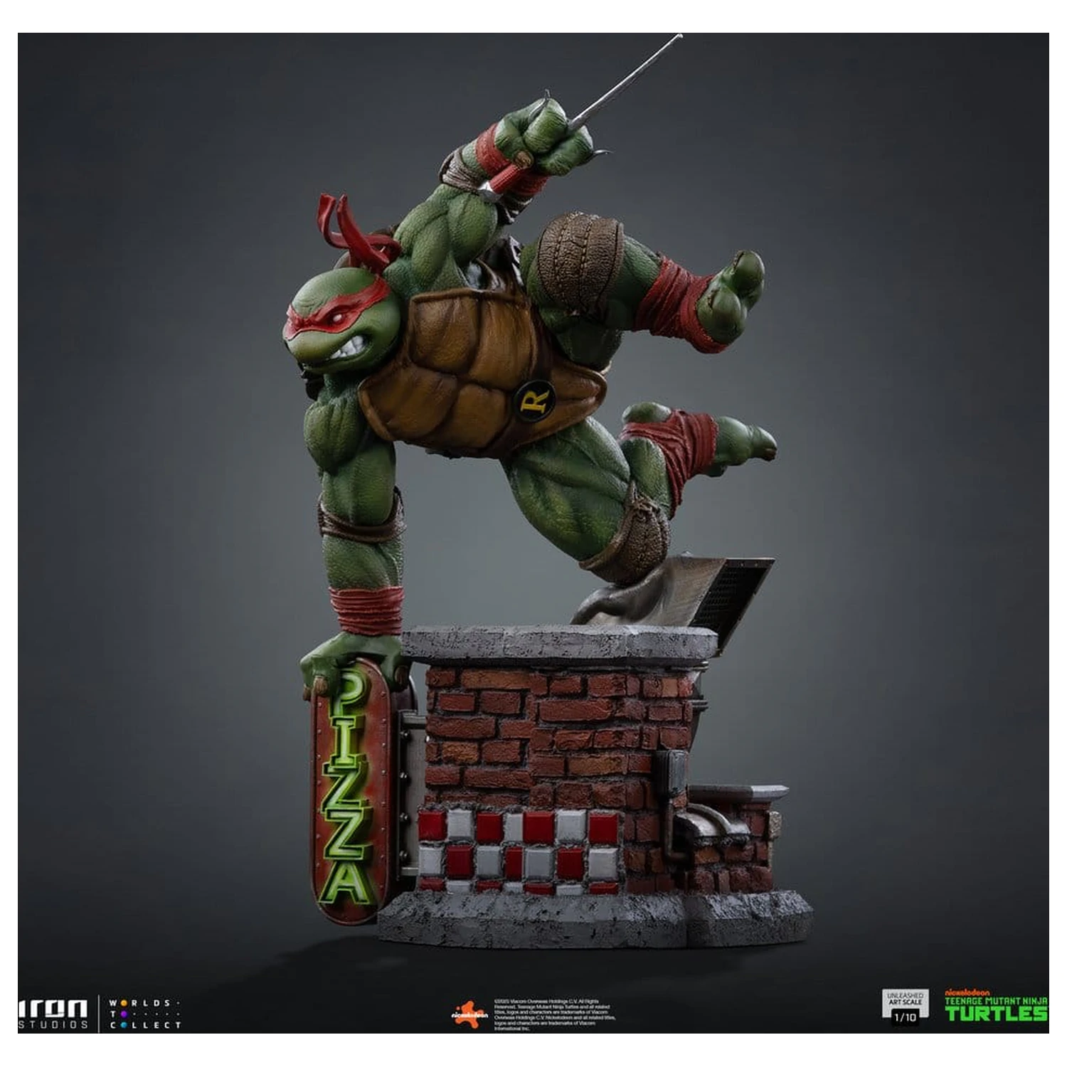 Teenage Mutant Ninja Turtles Statuie Art Scale 1/10 Raphael 24 cm poza produsului